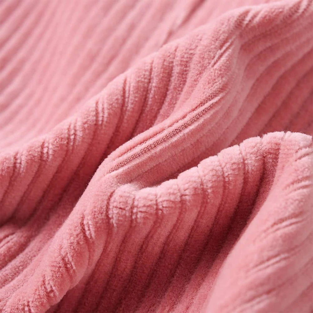 Vaikiška kombinezono suknelė, šviesiai rožinės spalvos, velvetas, 92