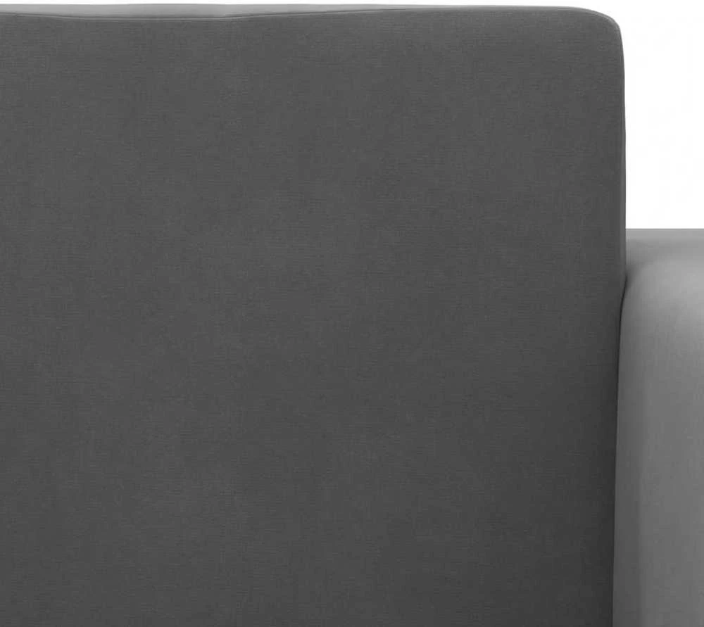 Vaikiška sofa-lova, antracito spalvos, minkštas pliušas
