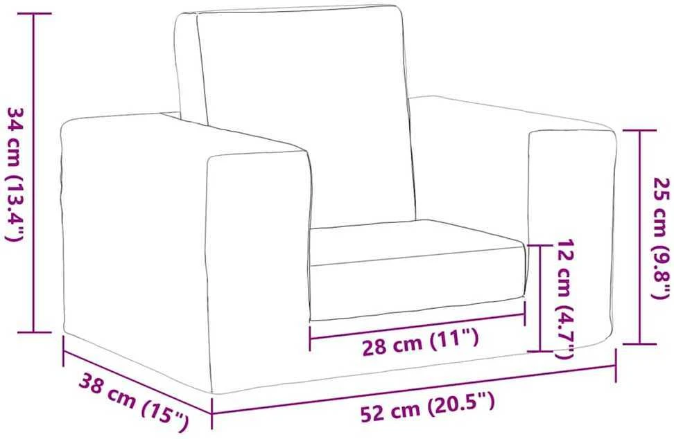 Vaikiška sofa-lova, pilka, minkštas pliušas, su žvaigždėmis
