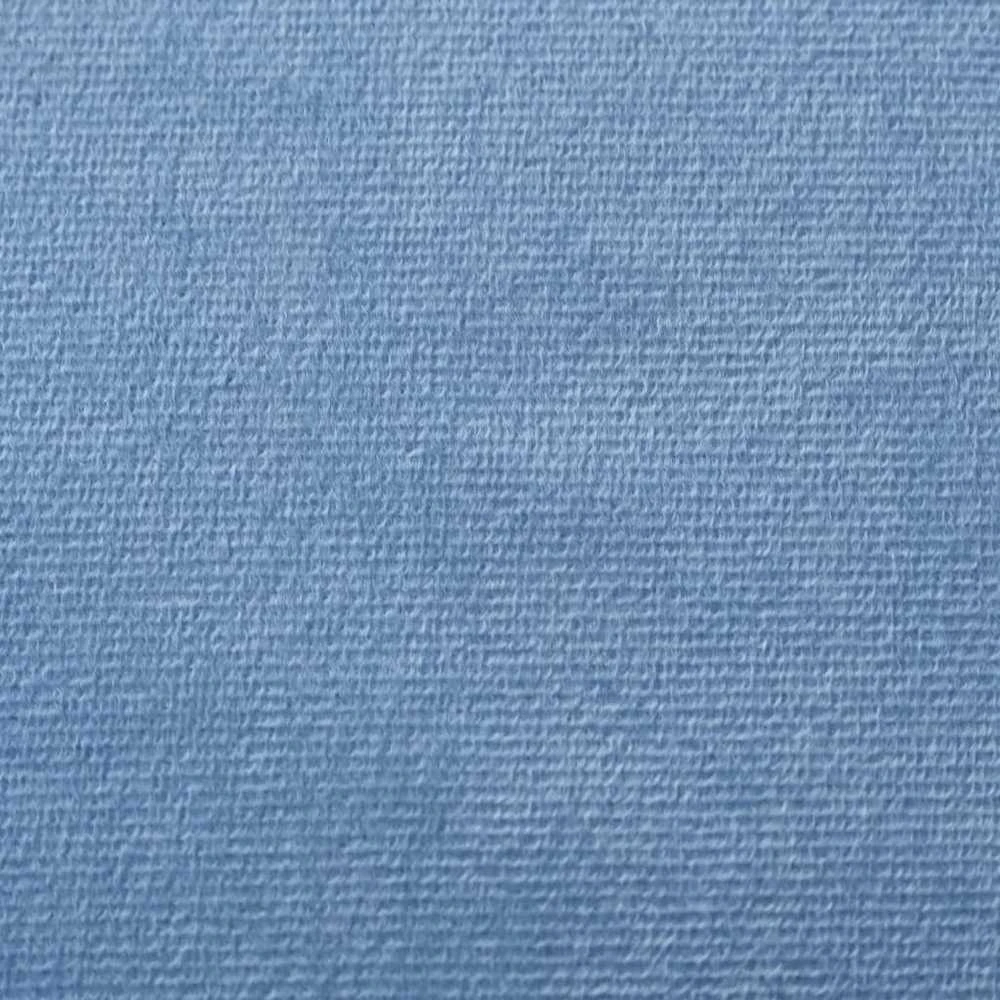 Vaikiška sofa, mėlynos spalvos, minkštas pliušas