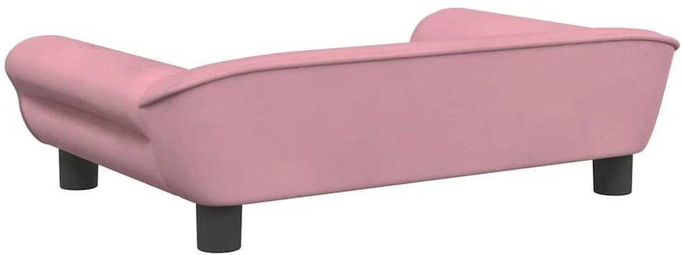 Vaikiška sofa, rožinės spalvos, 70x45x26cm, aksomas