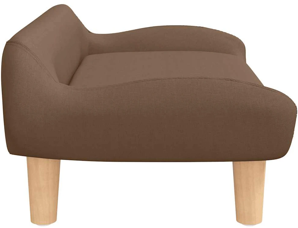 Vaikiška sofa, rudos spalvos, 70x40x24cm, audinys