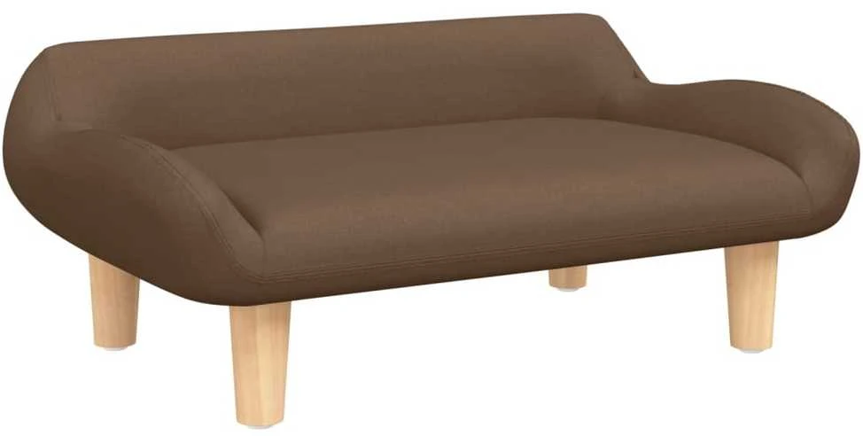 Vaikiška sofa, rudos spalvos, 70x40x24cm, audinys