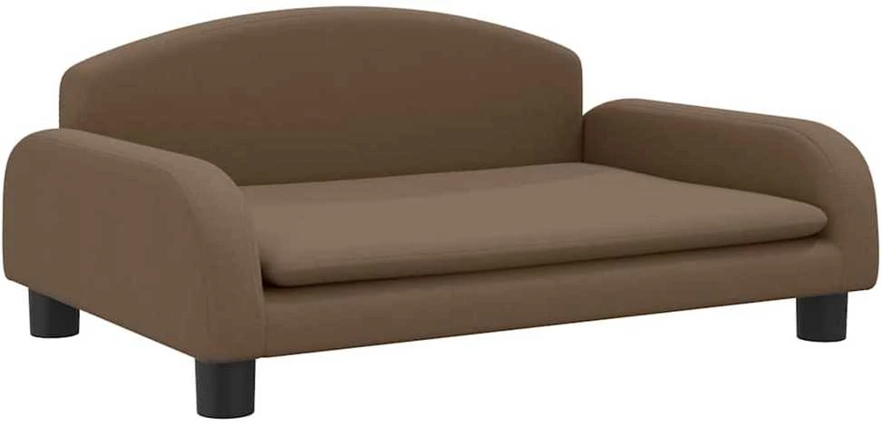 Vaikiška sofa, rudos spalvos, 70x45x30cm, audinys