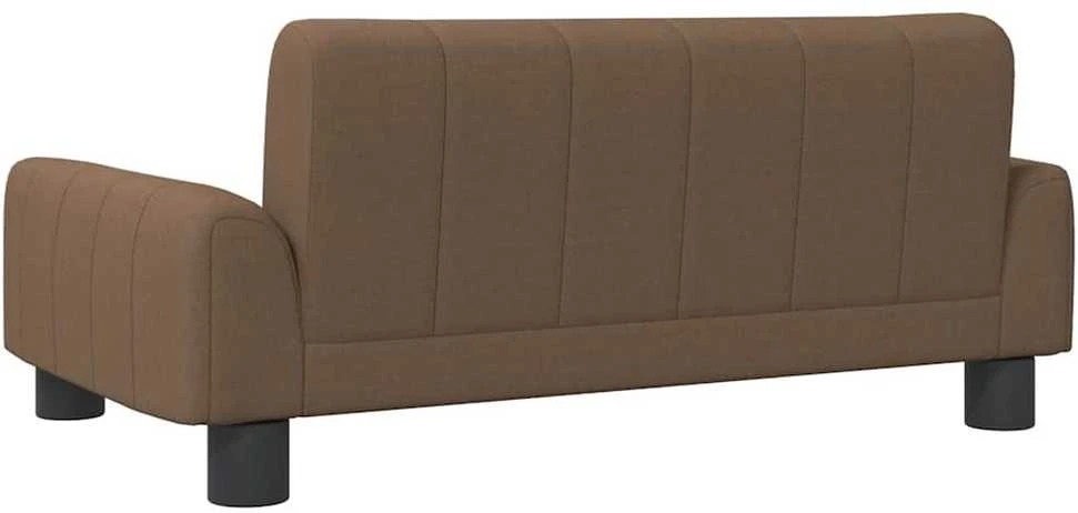 Vaikiška sofa, rudos spalvos, 70x45x30cm, audinys
