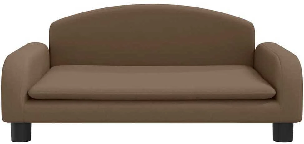 Vaikiška sofa, rudos spalvos, 70x45x30cm, audinys