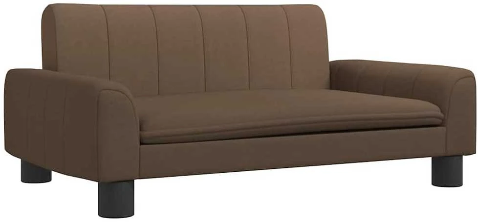 Vaikiška sofa, rudos spalvos, 70x45x30cm, audinys