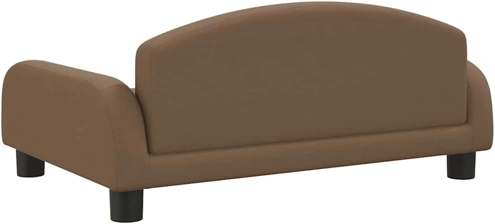 Vaikiška sofa, rudos spalvos, 70x45x30cm, audinys
