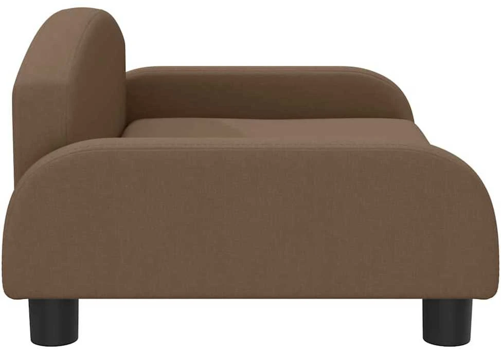 Vaikiška sofa, rudos spalvos, 70x45x30cm, audinys