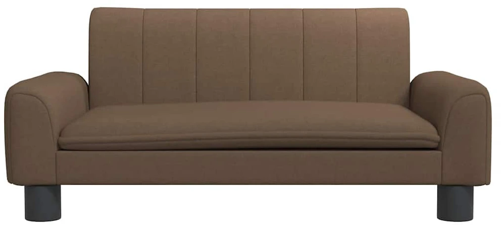 Vaikiška sofa, rudos spalvos, 70x45x30cm, audinys