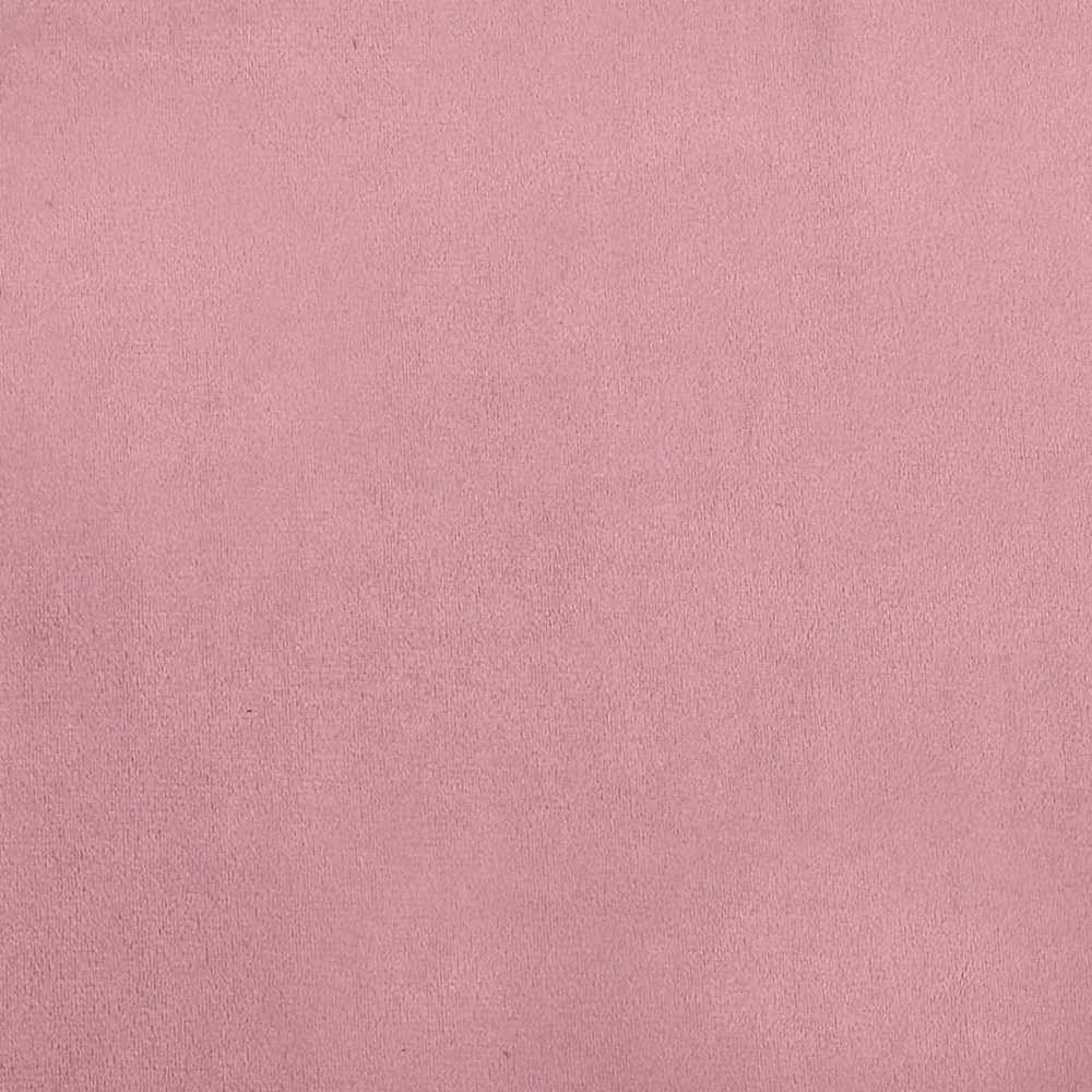 Vaikiška sofa su pakoja, rožinė, 100x50x30cm, aksomas