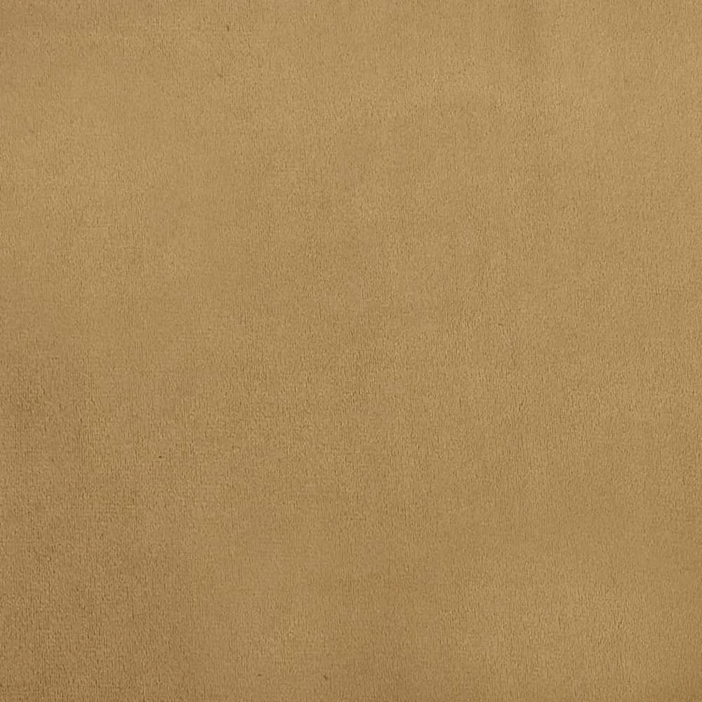 Vaikiška sofa su pakoja, ruda, 100x50x30cm, aksomas