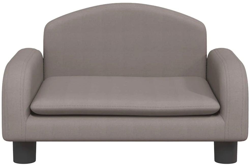 Vaikiška sofa, taupe spalvos, 50x40x30cm, audinys