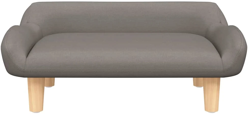 Vaikiška sofa, taupe spalvos, 70x40x24cm, audinys