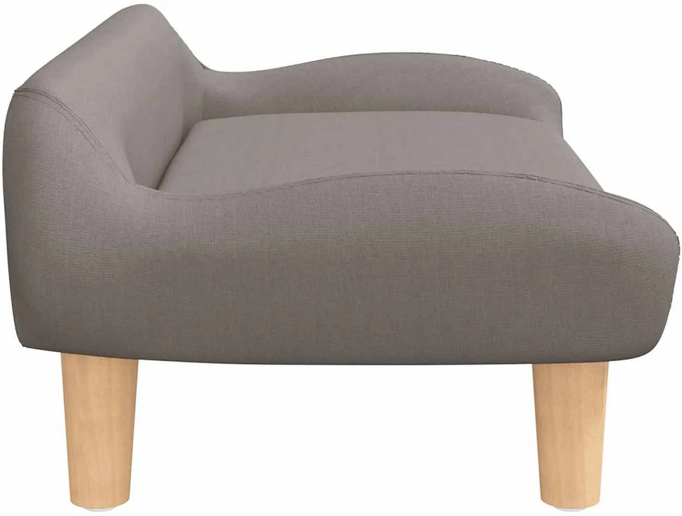 Vaikiška sofa, taupe spalvos, 70x40x24cm, audinys