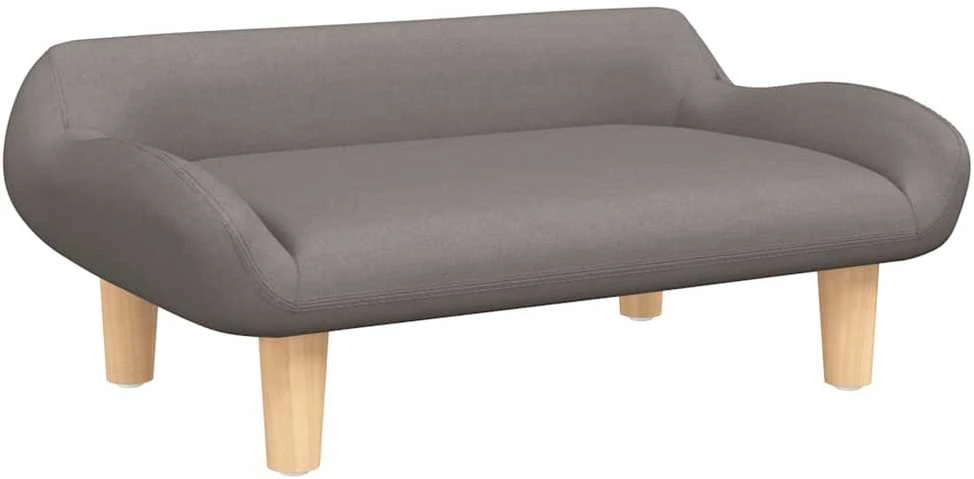 Vaikiška sofa, taupe spalvos, 70x40x24cm, audinys
