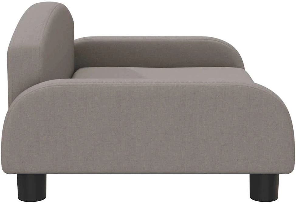 Vaikiška sofa, taupe spalvos, 70x45x30cm, audinys