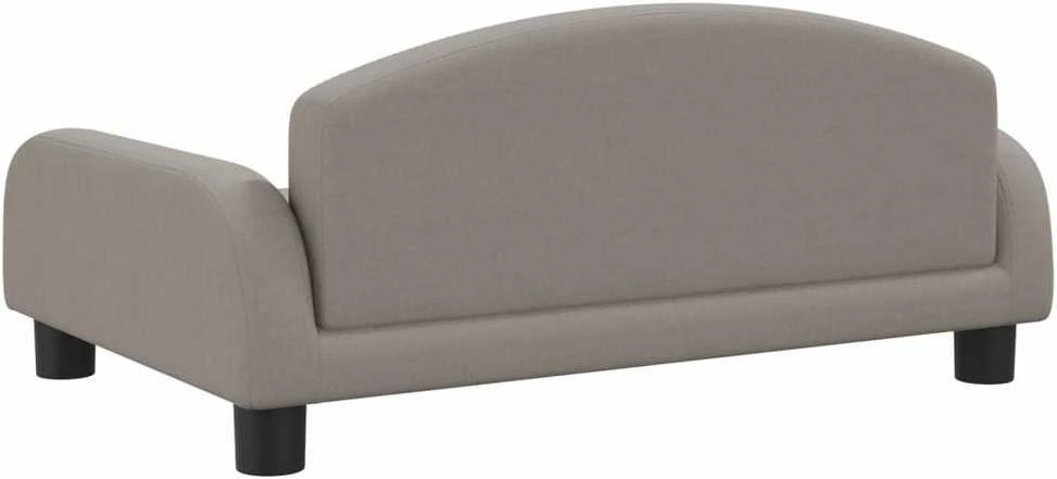 Vaikiška sofa, taupe spalvos, 70x45x30cm, audinys