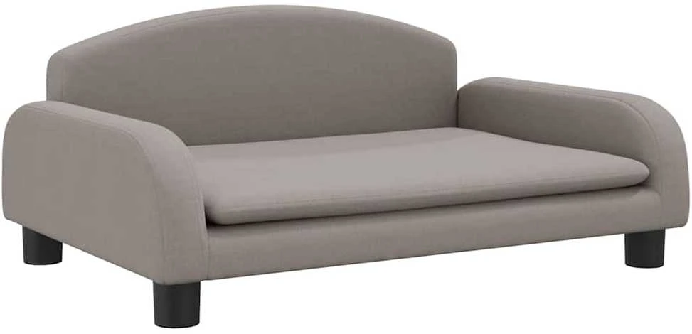 Vaikiška sofa, taupe spalvos, 70x45x30cm, audinys