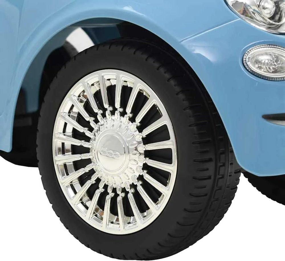 Vaikiškas automobilis Fiat 500, mėlynas