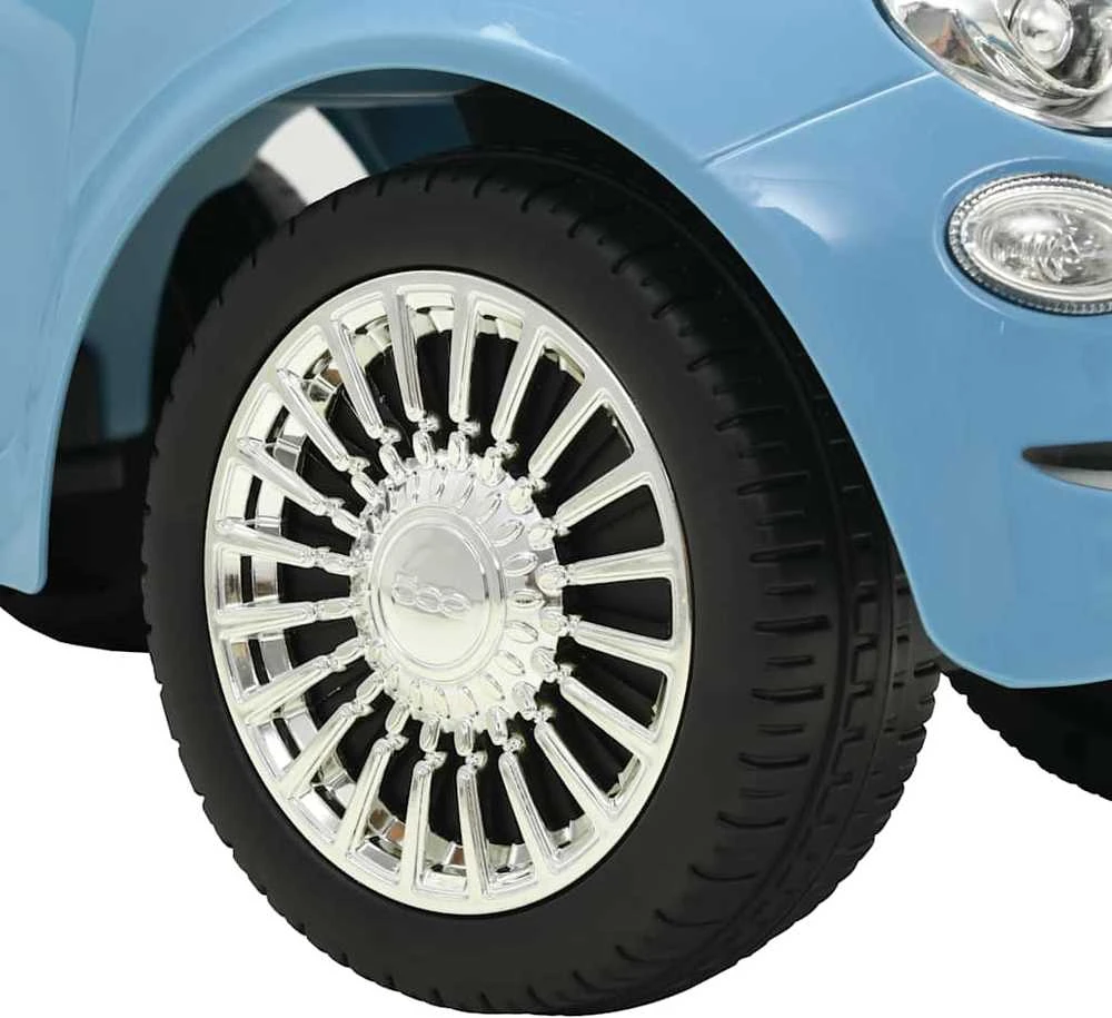 Vaikiškas automobilis Fiat 500, mėlynas