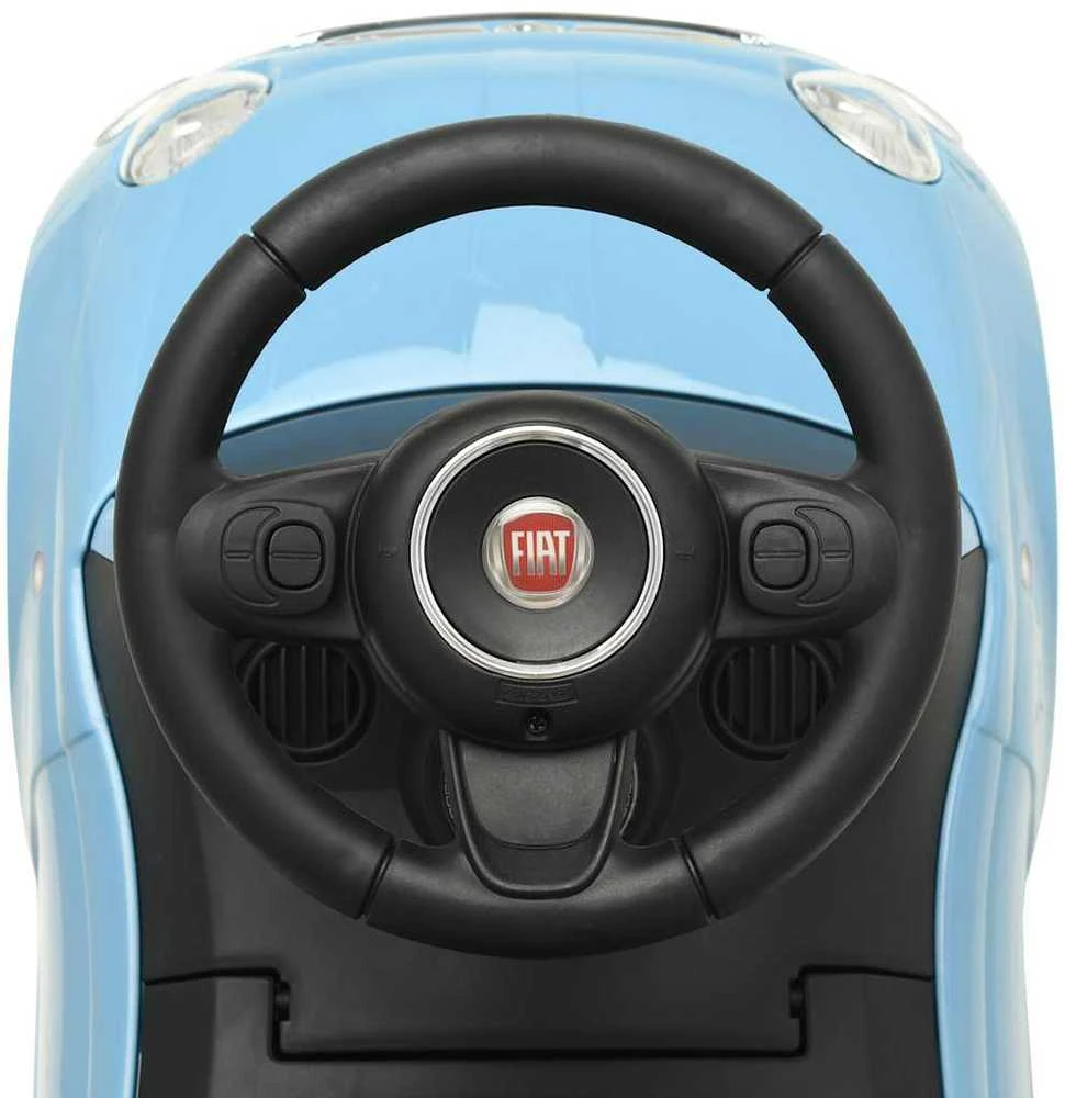 Vaikiškas automobilis Fiat 500, mėlynas