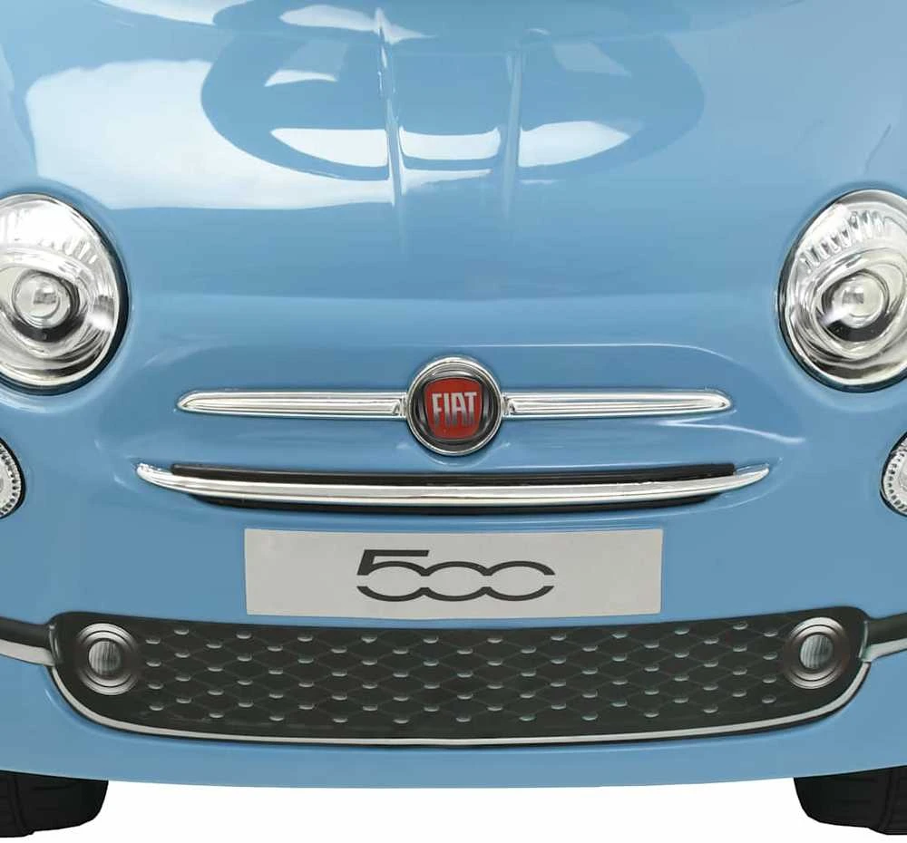 Vaikiškas automobilis Fiat 500, mėlynas