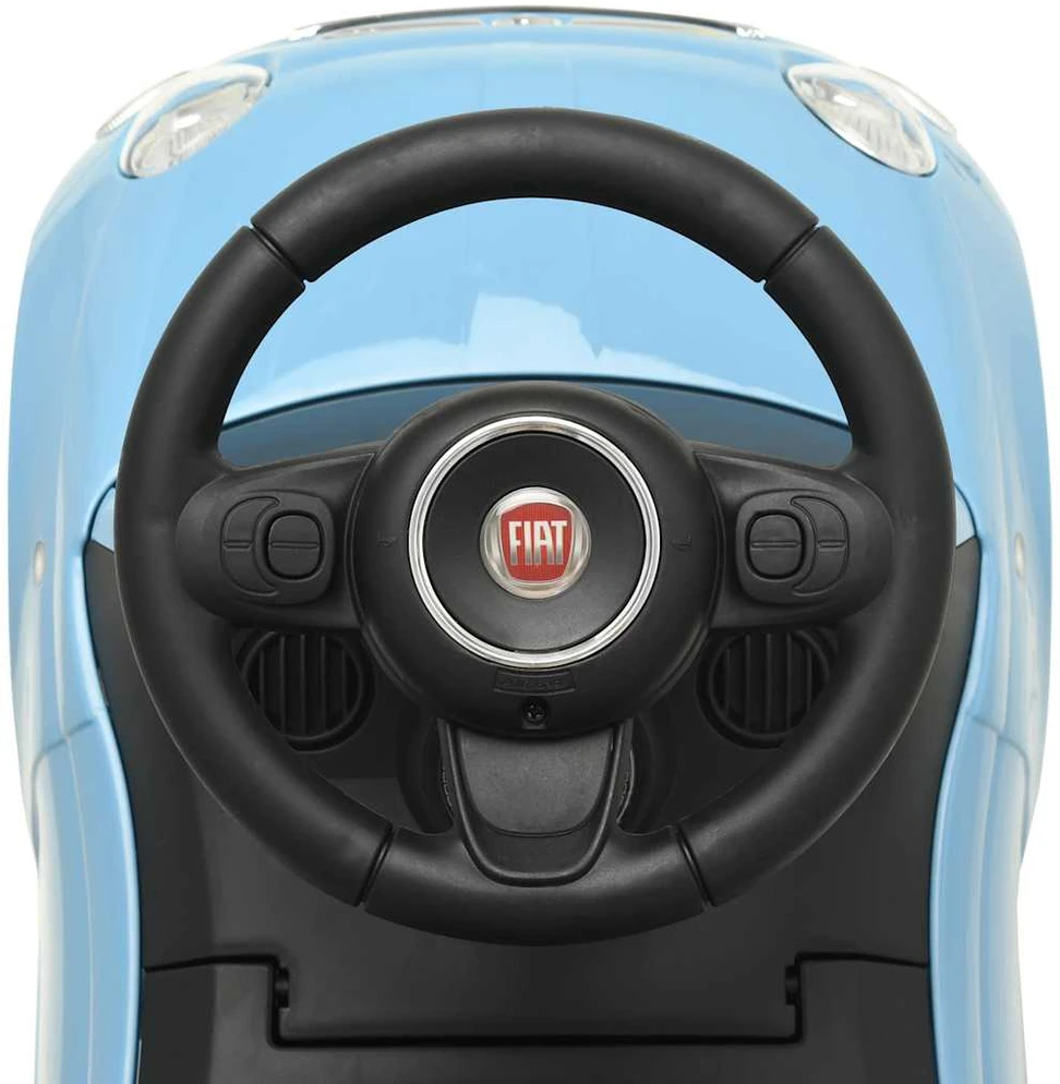Vaikiškas automobilis Fiat 500, mėlynas