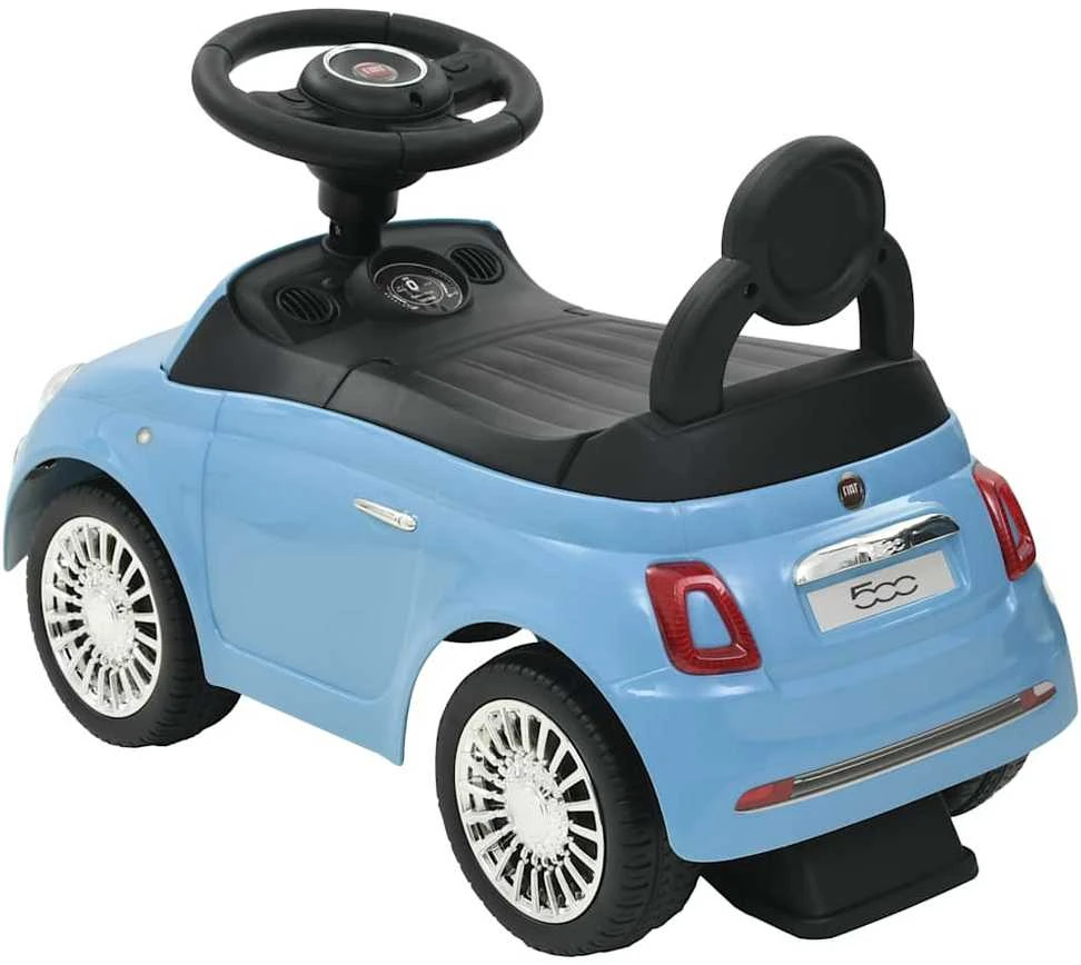 Vaikiškas automobilis Fiat 500, mėlynas