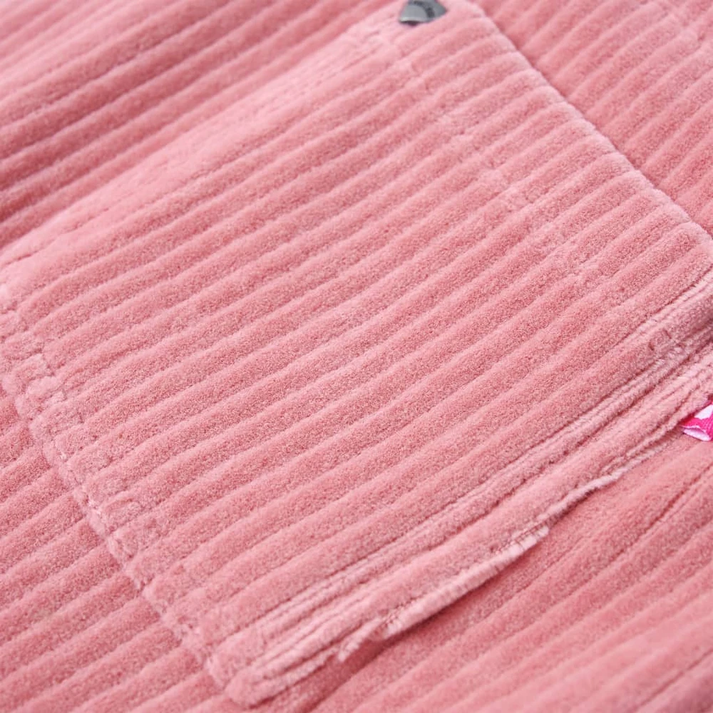 Vaikiškas kombinezonas-suknelė, šviesiai rožinis, velvetas, 116 dydžio