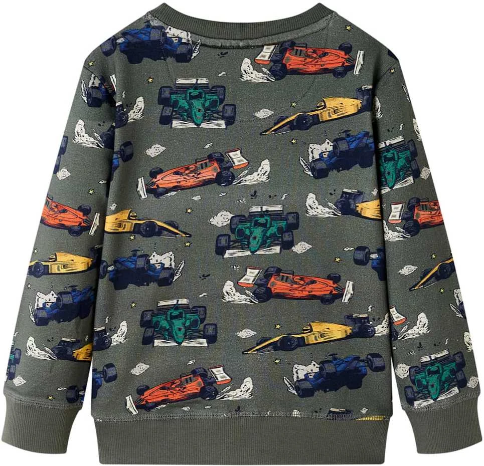 Vaikiškas sportinis megztinis, chaki spalvos, 104 dydžio
