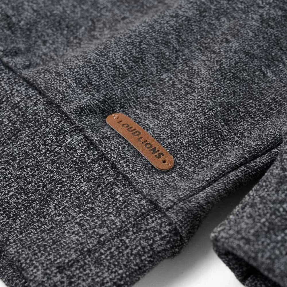 Vaikiškas sportinis megztinis, tamsiai mėlynos mišinys, 140 dydžio