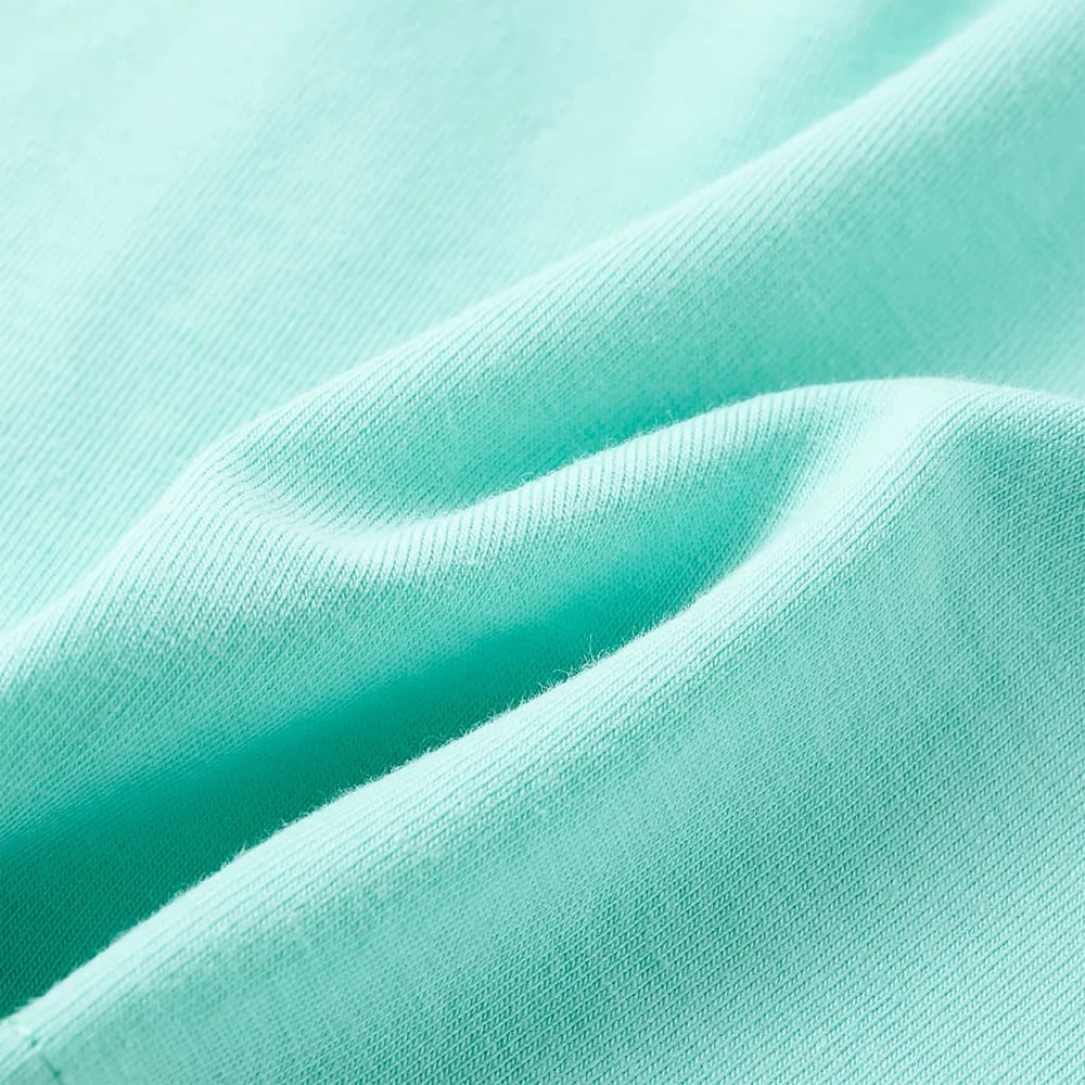 Vaikiški marškinėliai be rankovių, šviesiai mėtiniai, 116 dydžio