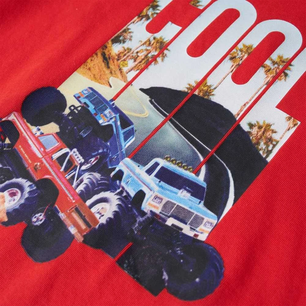 Vaikiški marškinėliai, raudonos spalvos, 104 dydžio