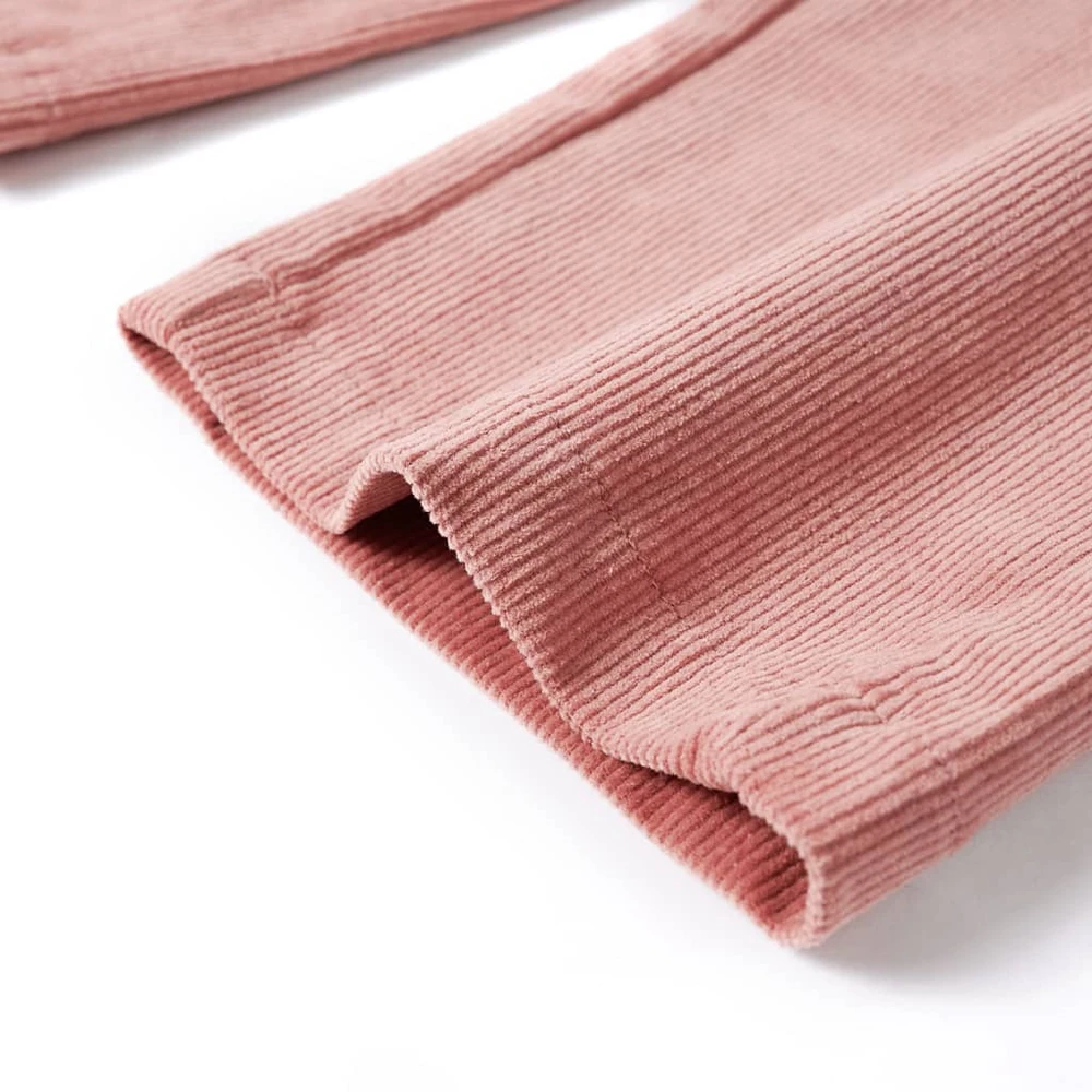 Vaikiškos kelnės, sendintos rožinės spalvos, velvetas, 116 dydžio