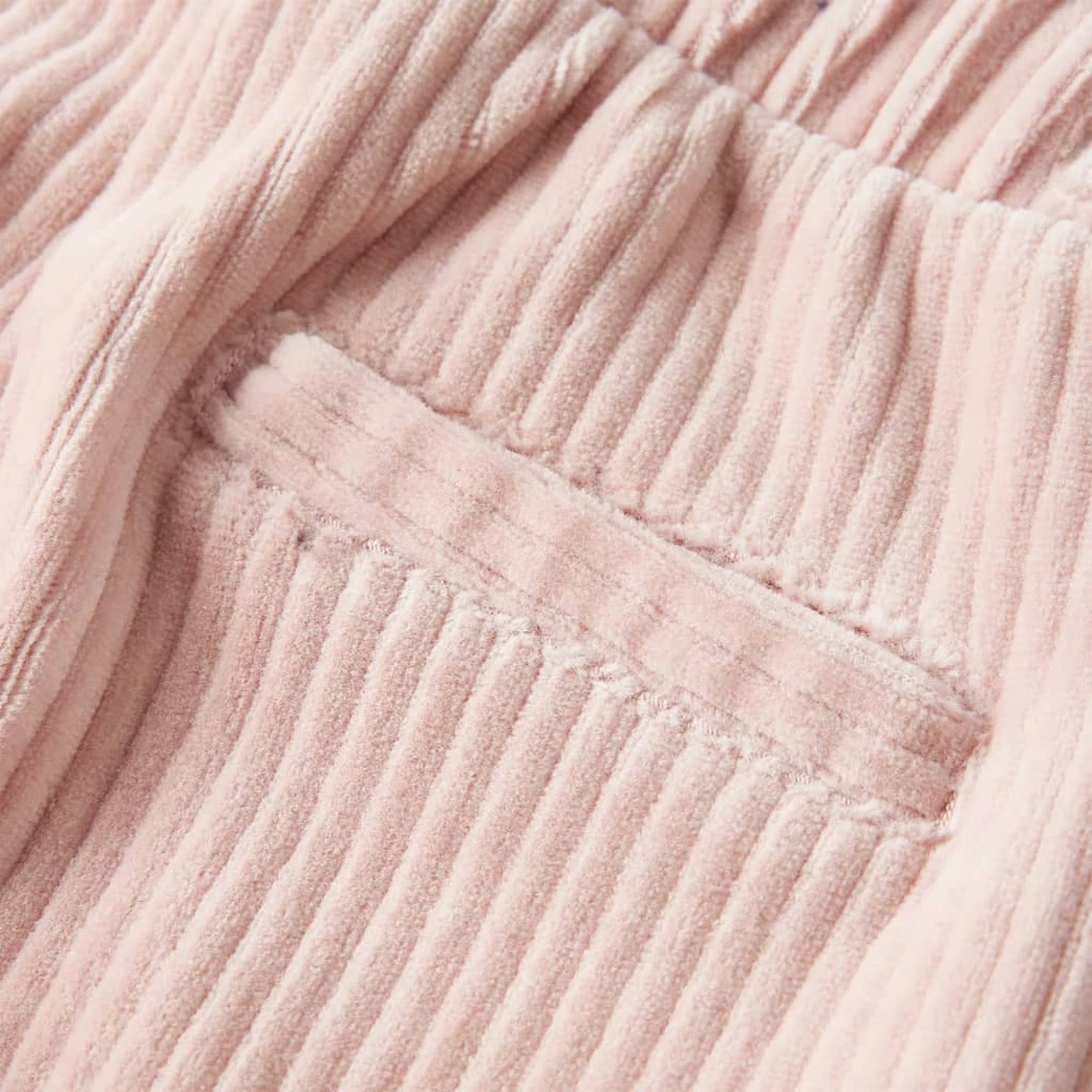 Vaikiškos kelnės, šviesiai rožinės spalvos, velvetas, 104 dydžio