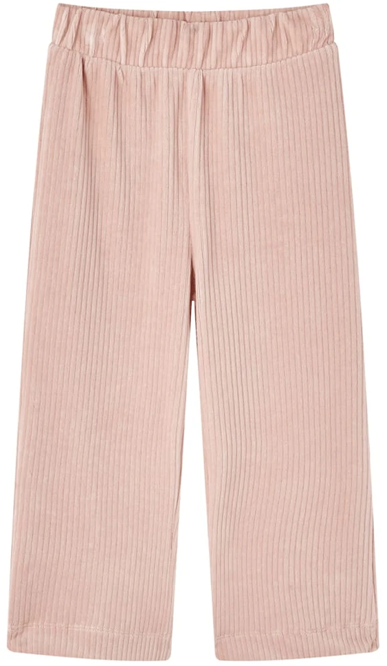 Vaikiškos kelnės, šviesiai rožinės spalvos, velvetas, 104 dydžio