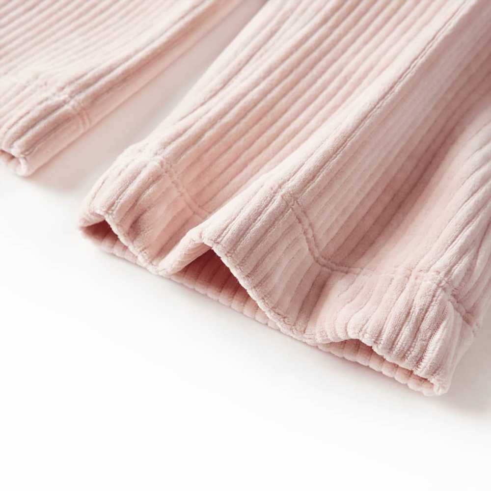 Vaikiškos kelnės, šviesiai rožinės spalvos, velvetas, 116 dydžio
