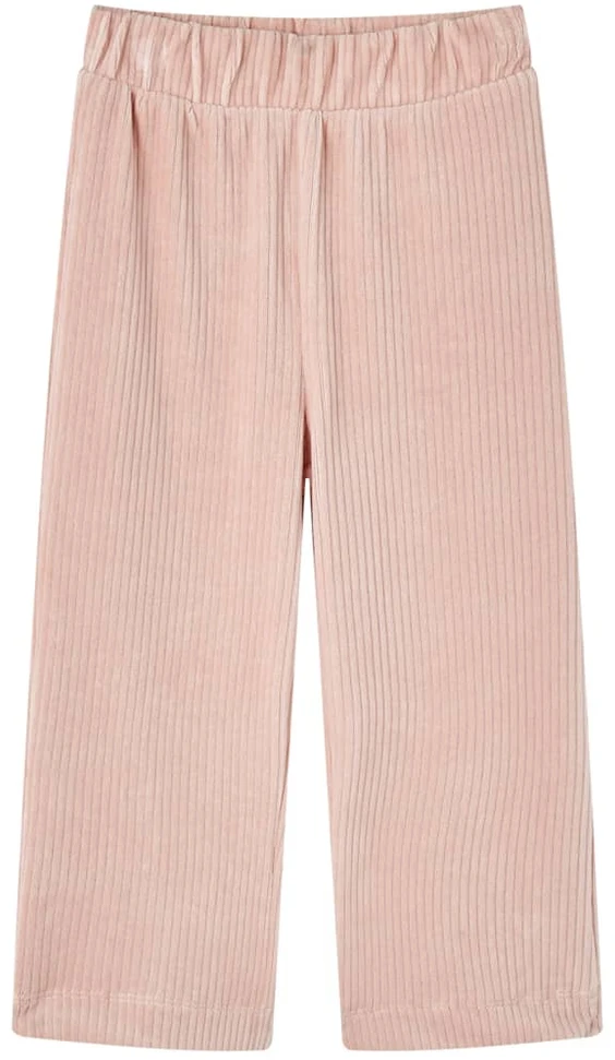Vaikiškos kelnės, šviesiai rožinės spalvos, velvetas, 128 dydžio