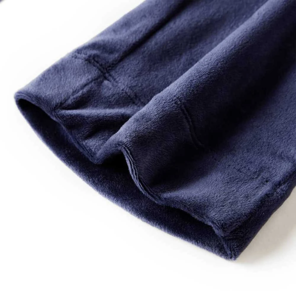 Vaikiškos kelnės, tamsiai mėlynos spalvos, velvetas, 116 dydžio