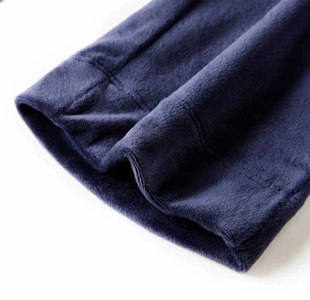 Vaikiškos kelnės, tamsiai mėlynos spalvos, velvetas, 104 dydžio