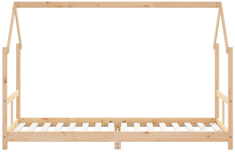 Vaikiškos lovos rėmas, 80x200cm, pušies medienos masyvas
