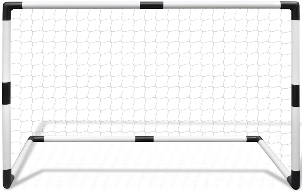Vaikiškų mažų futbolo vartų su tinklais rinkinys, 2vnt., 91,5x48x61cm