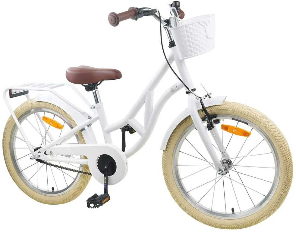 Vaikų Dviratis 24 Colių 8-12 metų Balta