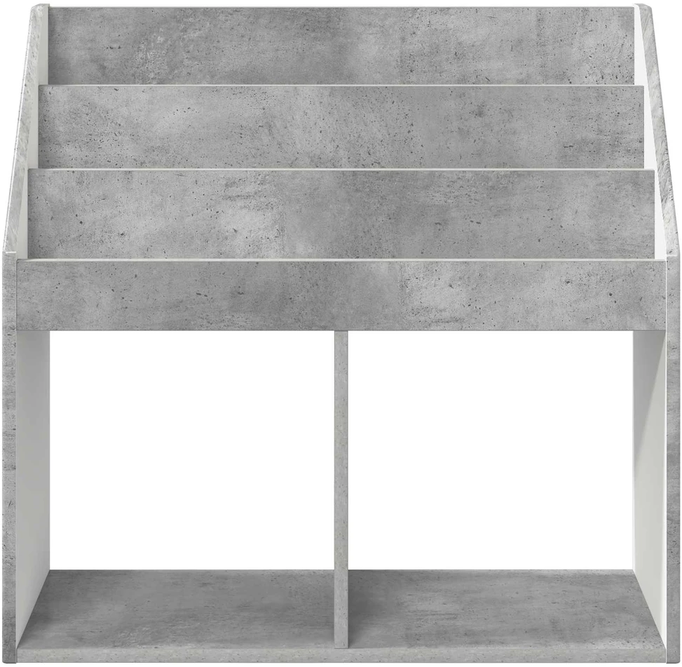 Vaikų knygų lentyna Betono pilka 72,5 x 29,5 x 69 cm