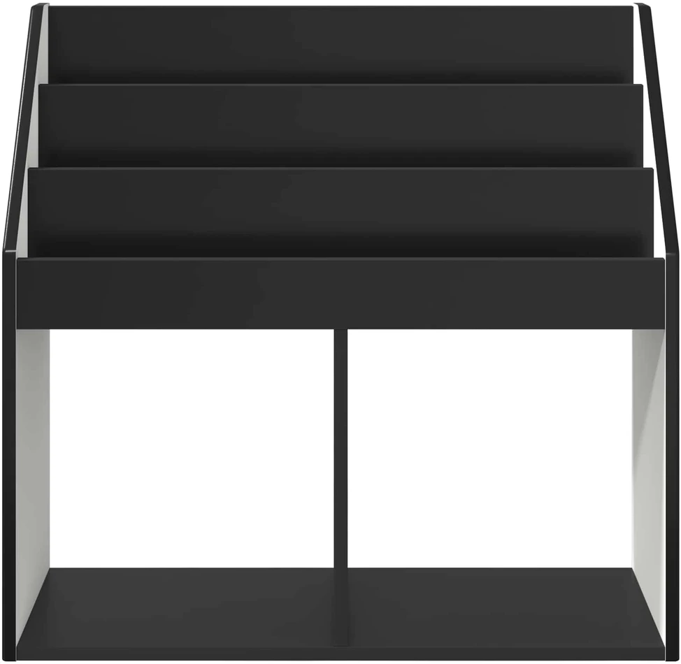 Vaikų knygų lentyna Juoda 72,5 x 29,5 x 69 cm Apdirbta mediena