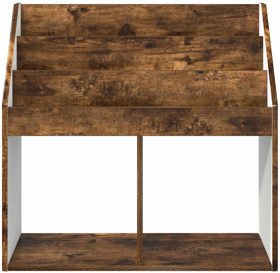 Vaikų knygų lentyna Rūkyta ąžuolas 72,5 x 29,5 x 69 cm