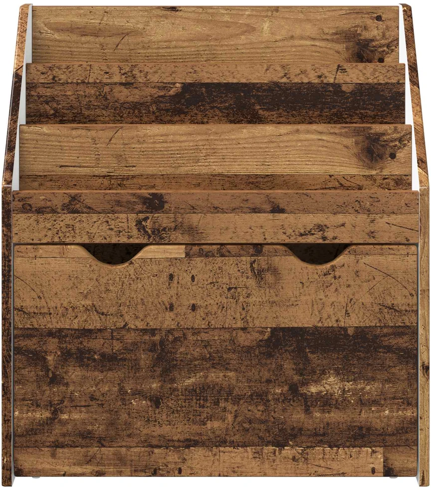 Vaikų knygų lentyna su stalčių Senas medis 60 x 29,5 x 69 cm