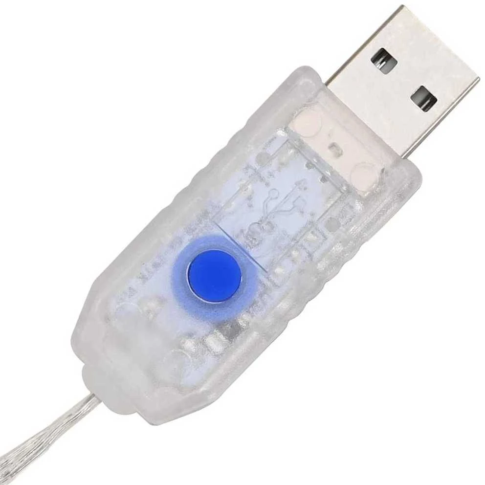 Vainikas 60 LED Šilta balta 75 x 75 x 8 cm Ratanas