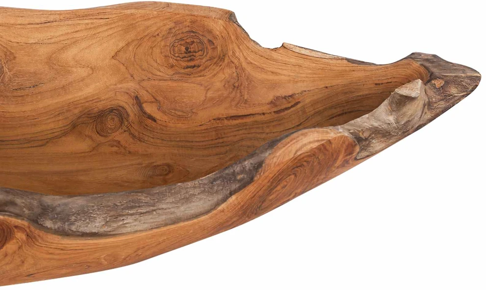 Vaisių dubuo JEPARA Tikmedžio ruda 61 x 21 x 11 cm